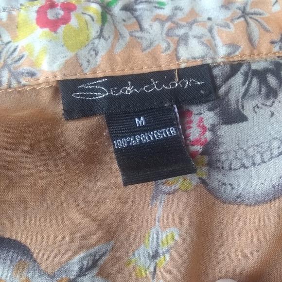 Sheer skull blouse - Picture 3 of 4